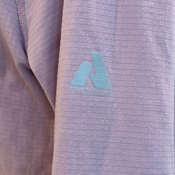 Eddie Bauer Full Zip Hoodie Jacket ‘FirstAscent’ Activewear, Lavender- size M - Picture 10 of 10